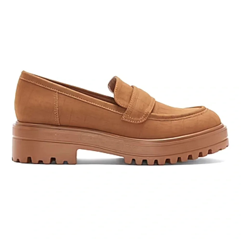 a.n.a. Women’s Lita loafers Slip On Stacked Block Heel Shoes Size 9.5 NWT - Picture 4 of 10